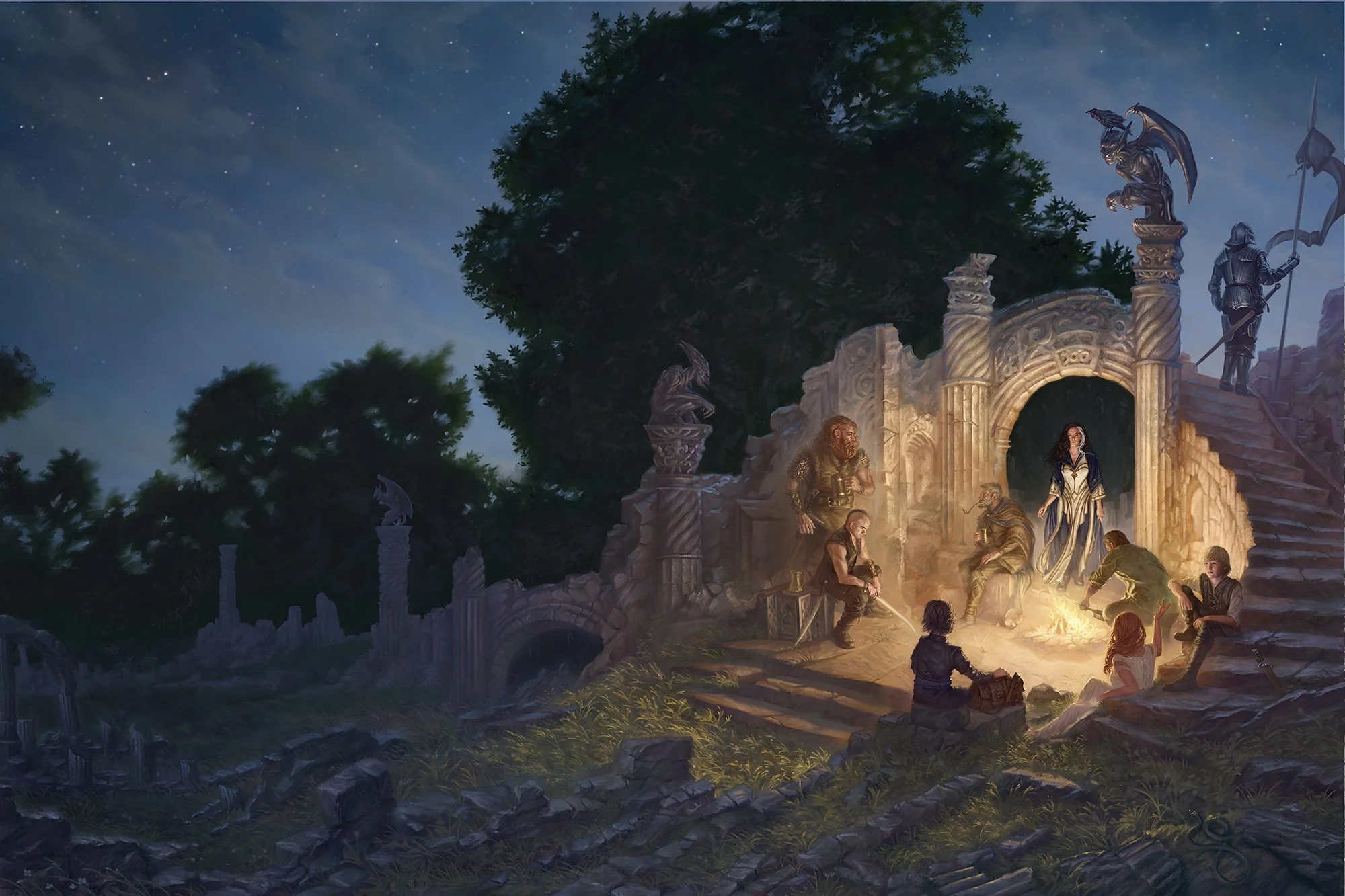 Queen of Sorcery — Allen Morris Illustration